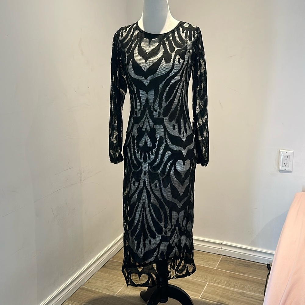 Black Lace Dress